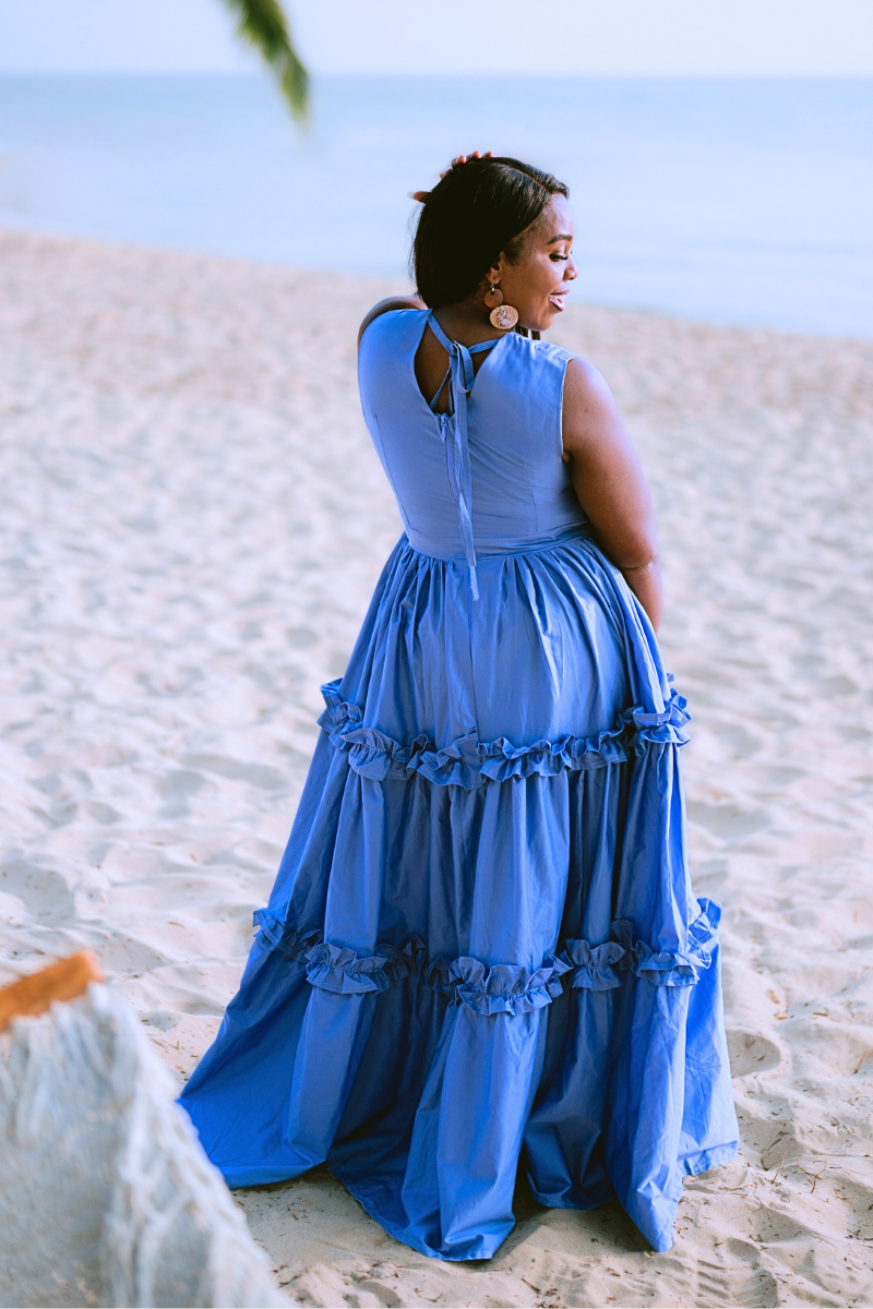 SEA MIST MAXI DRESS