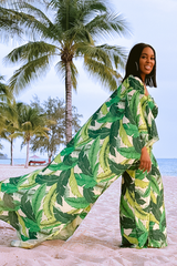 PALM BREEZE KIMONO SET