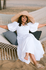 COASTAL DREAM MAXI DRESS - White