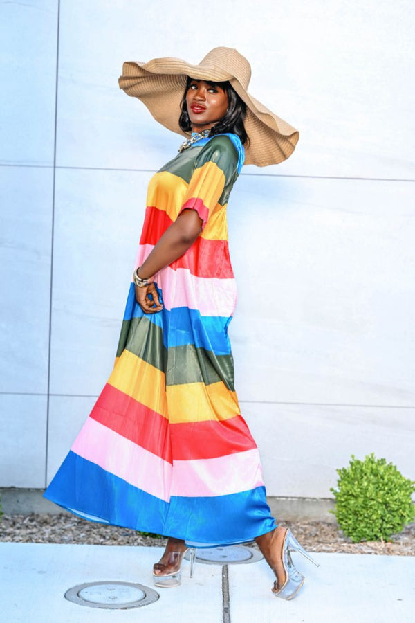 RETRO MAXI DRESS