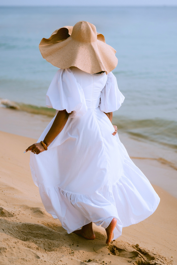 COASTAL DREAM MAXI DRESS - White