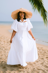 COASTAL DREAM MAXI DRESS - White