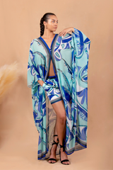 EMPRESS KIMONO SET (Blue)