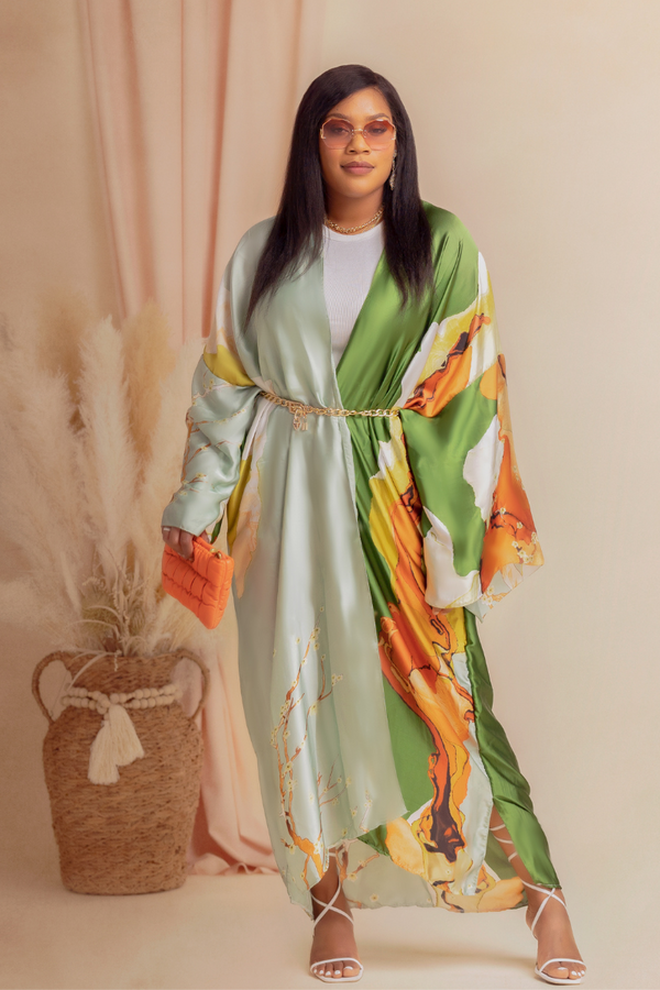 QUEEN DASHER KIMONO (Green)