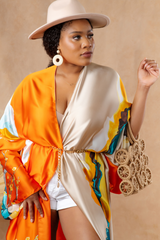 QUEEN DASHER KIMONO (Orange)