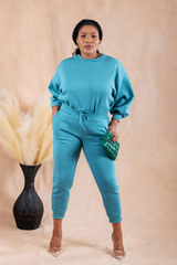 BELLA JOGGER SET (Teal)