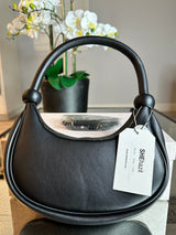 LULU HOOP BAG - Black