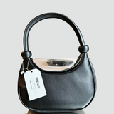 LULU HOOP BAG - Black