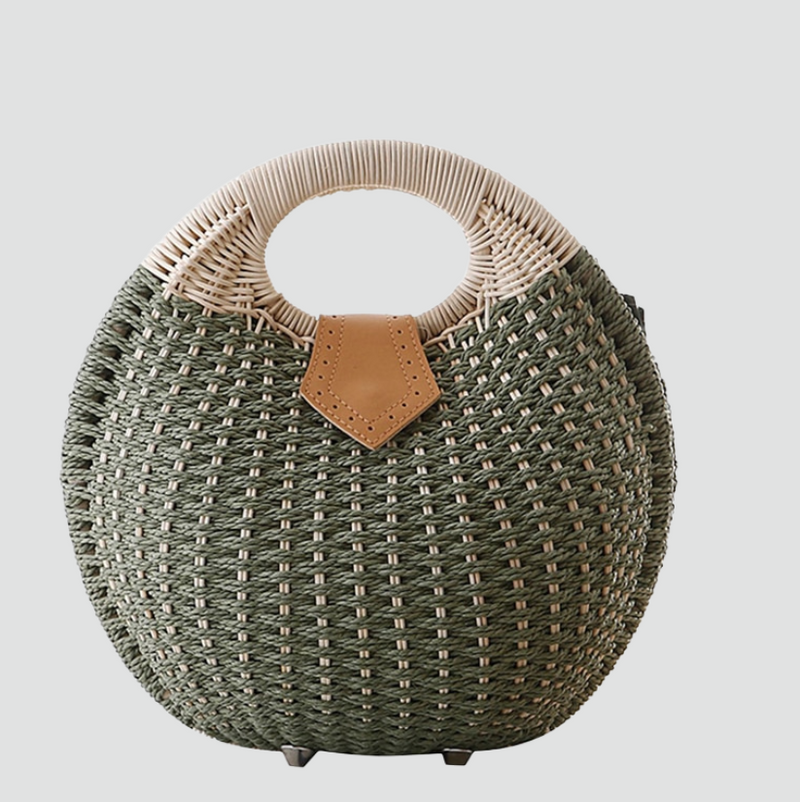 SHEILY WICKER BAG