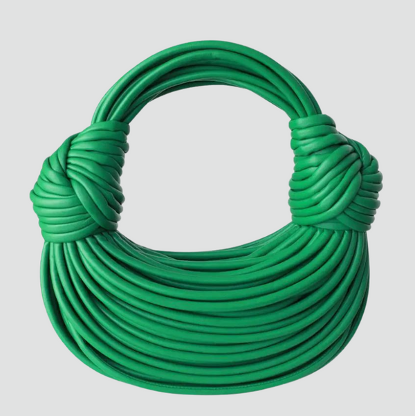 MILA KNOTTED BAG - Green